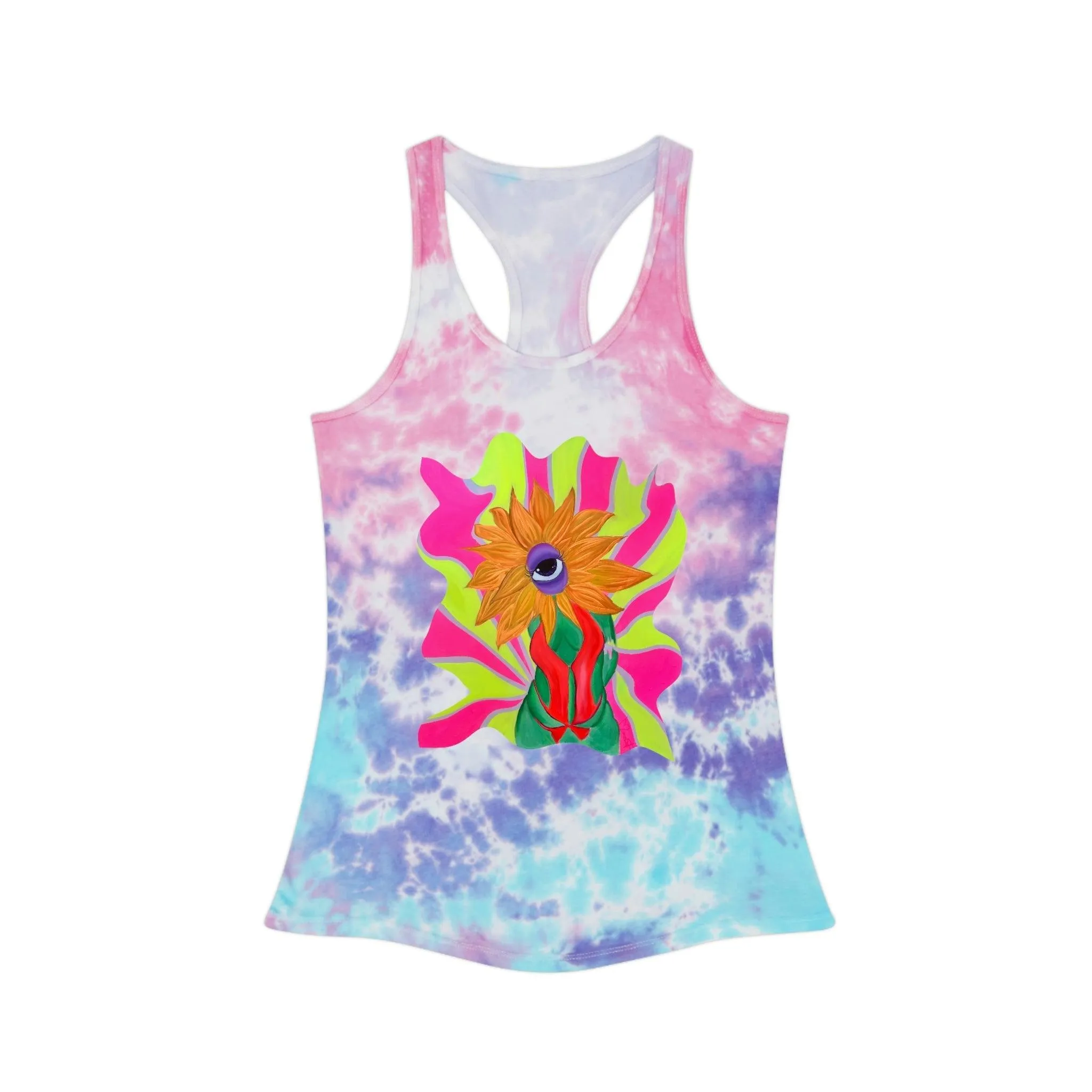 Ophileia Tie Dye Racerback Tank Top