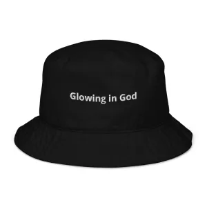 Organic embroidery bucket hat - Glowing in God