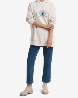 OZ Hoodie Eye Do /  Bone White