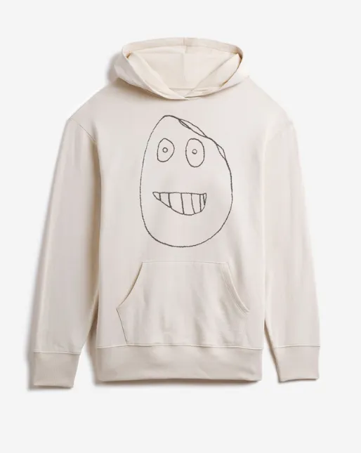 OZ Hoodie Happy / Bone White