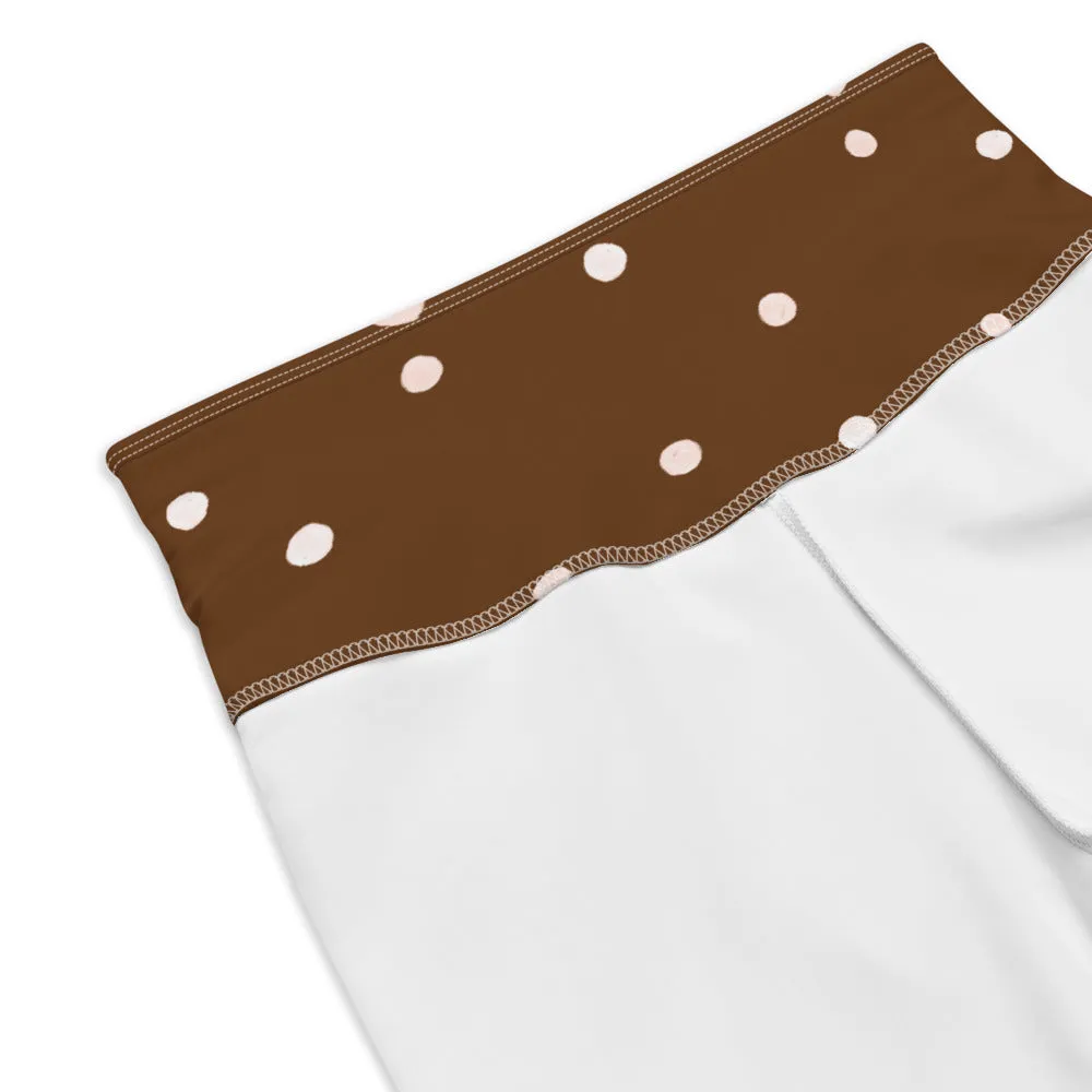 Painted Polka Dot Cycling Shorts