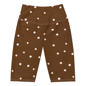 Painted Polka Dot Cycling Shorts