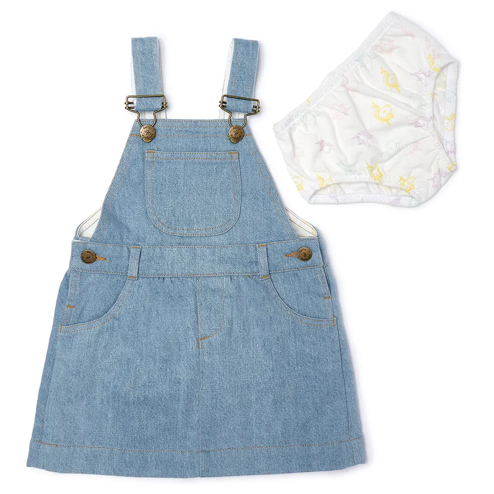 Pale Denim Unicorn Dress