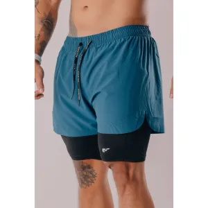 Palmfit Core 2 in 1 Shorts, Blue