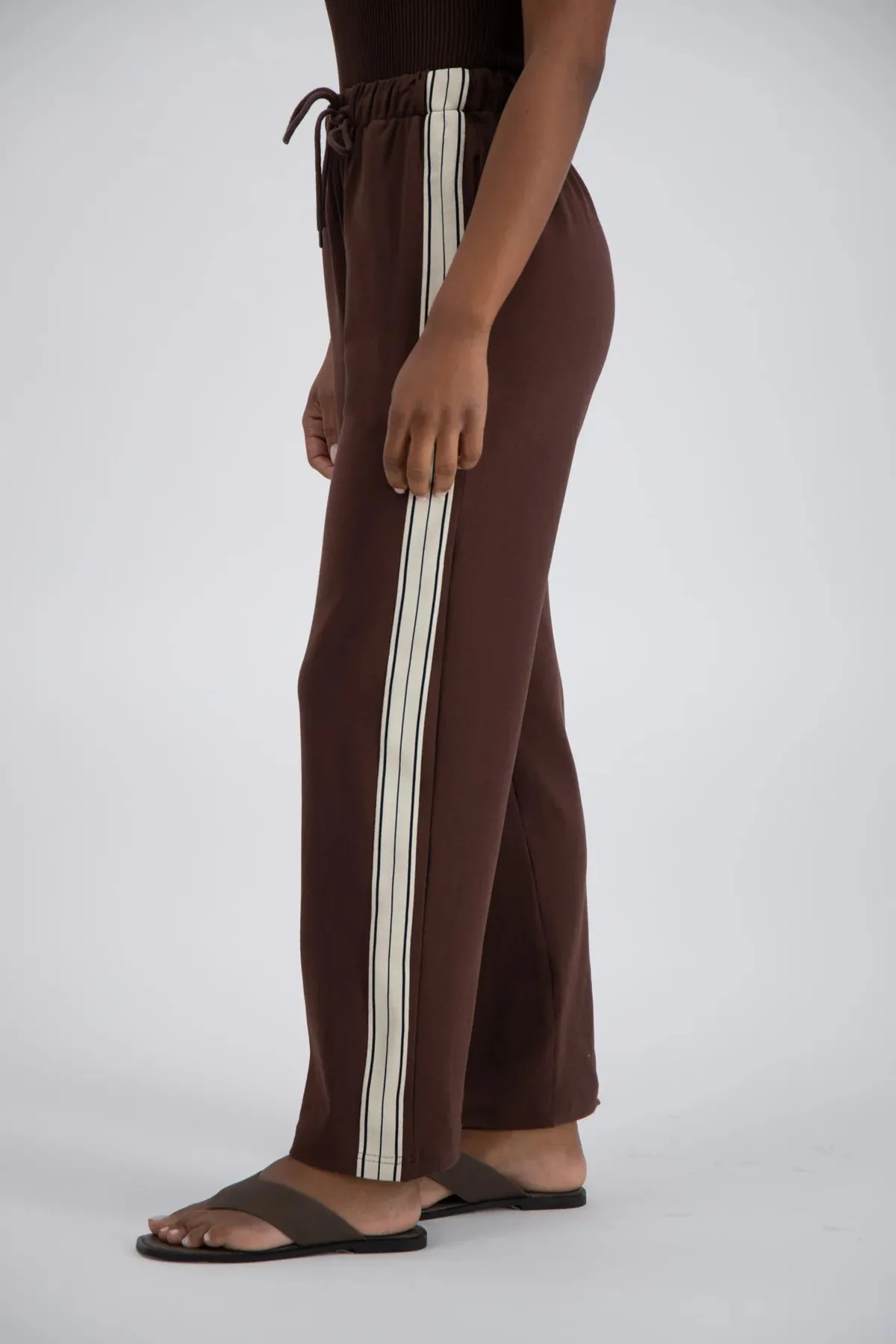 PANAREA TRACK PANT CHOCOLATE