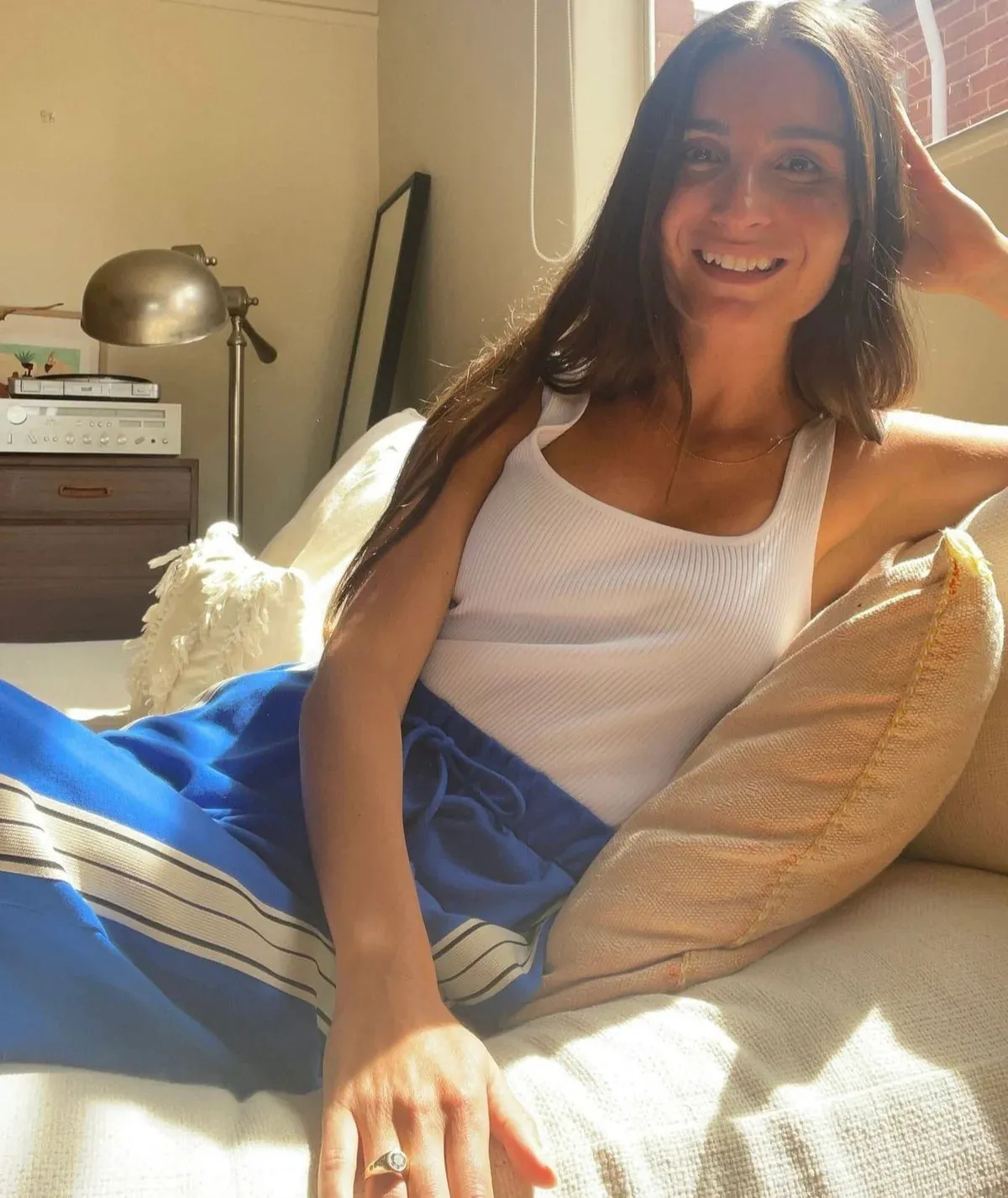 PANAREA TRACKPANT - COBALT BLUE  - JASMINE ALEXA