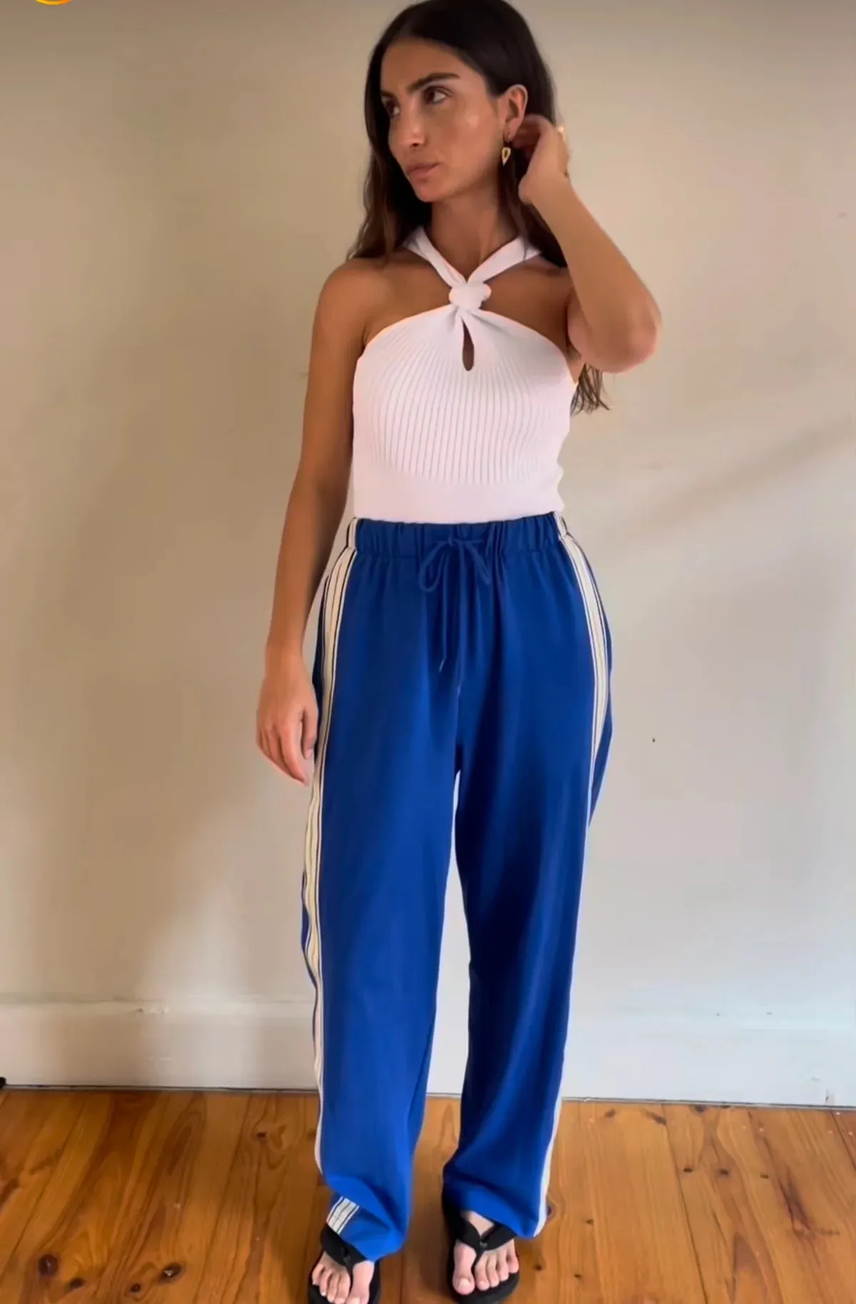 PANAREA TRACKPANT - COBALT BLUE  - JASMINE ALEXA