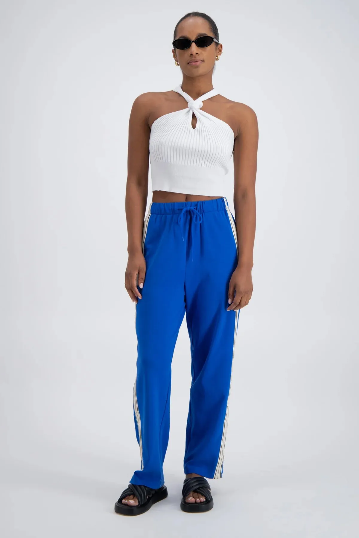 PANAREA TRACKPANT - COBALT BLUE  - JASMINE ALEXA