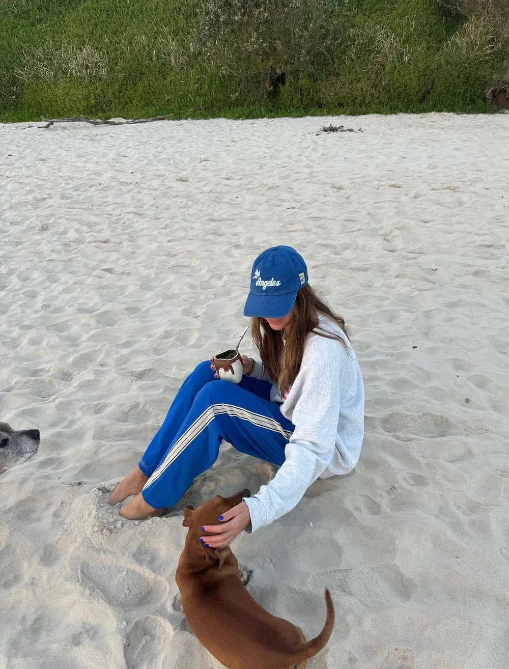 PANAREA TRACKPANT - COBALT BLUE  - JASMINE ALEXA