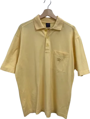 Paul & Shark Yellow Polo Shirt UK L