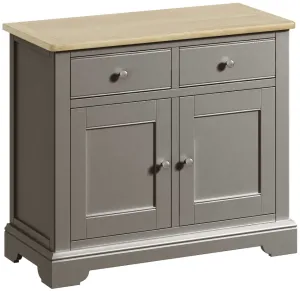 Pewter Oak 2 Door Sideboard