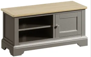 Pewter Oak TV Unit