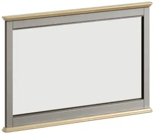 Pewter Oak Wall Mirror