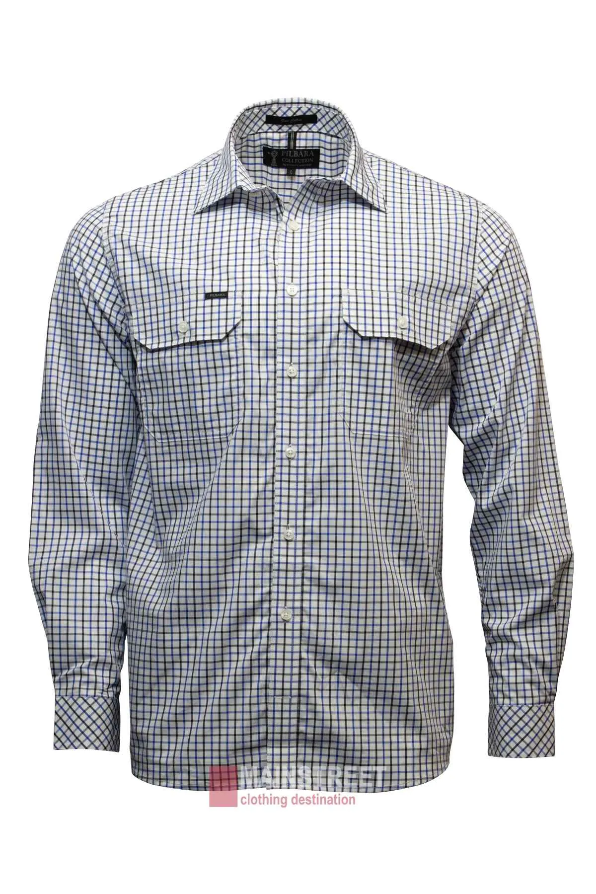 Pilbara Check Double Pocket Shirt