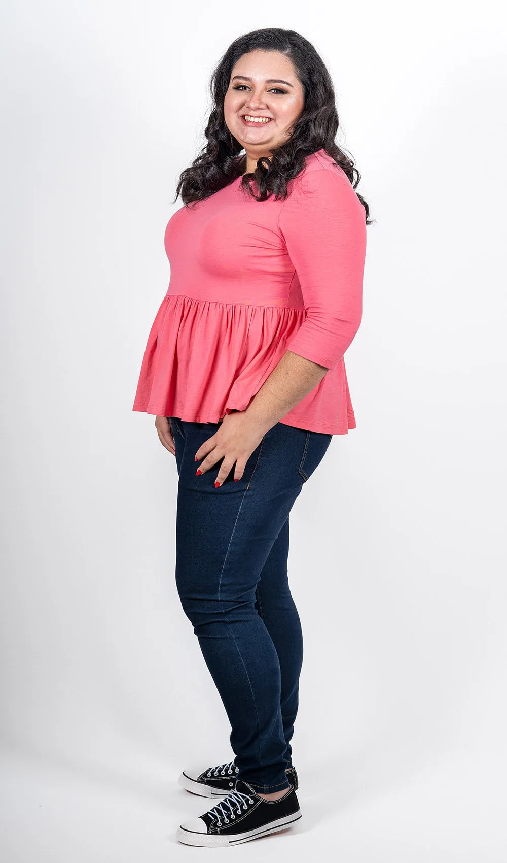 Pink Babydoll Top