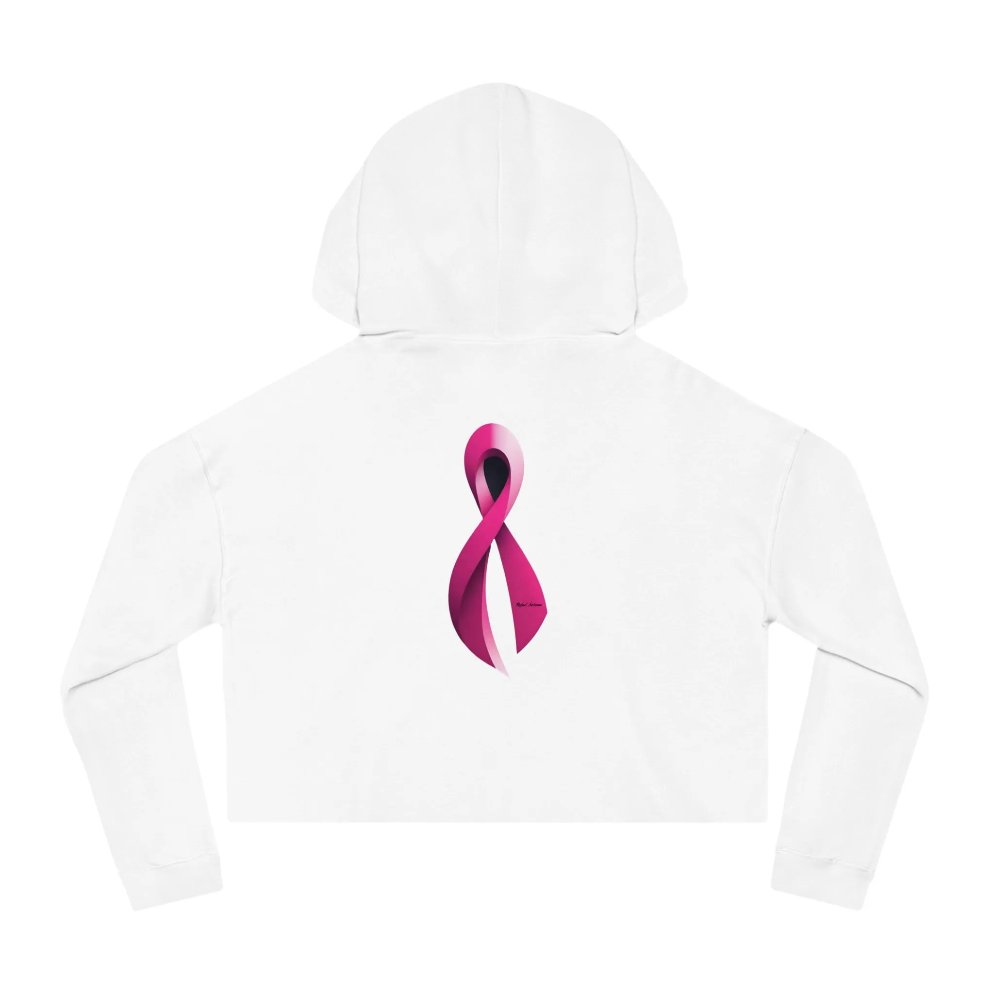 Pink Ribbon Women's Hoodie for Breast Cancer Awareness