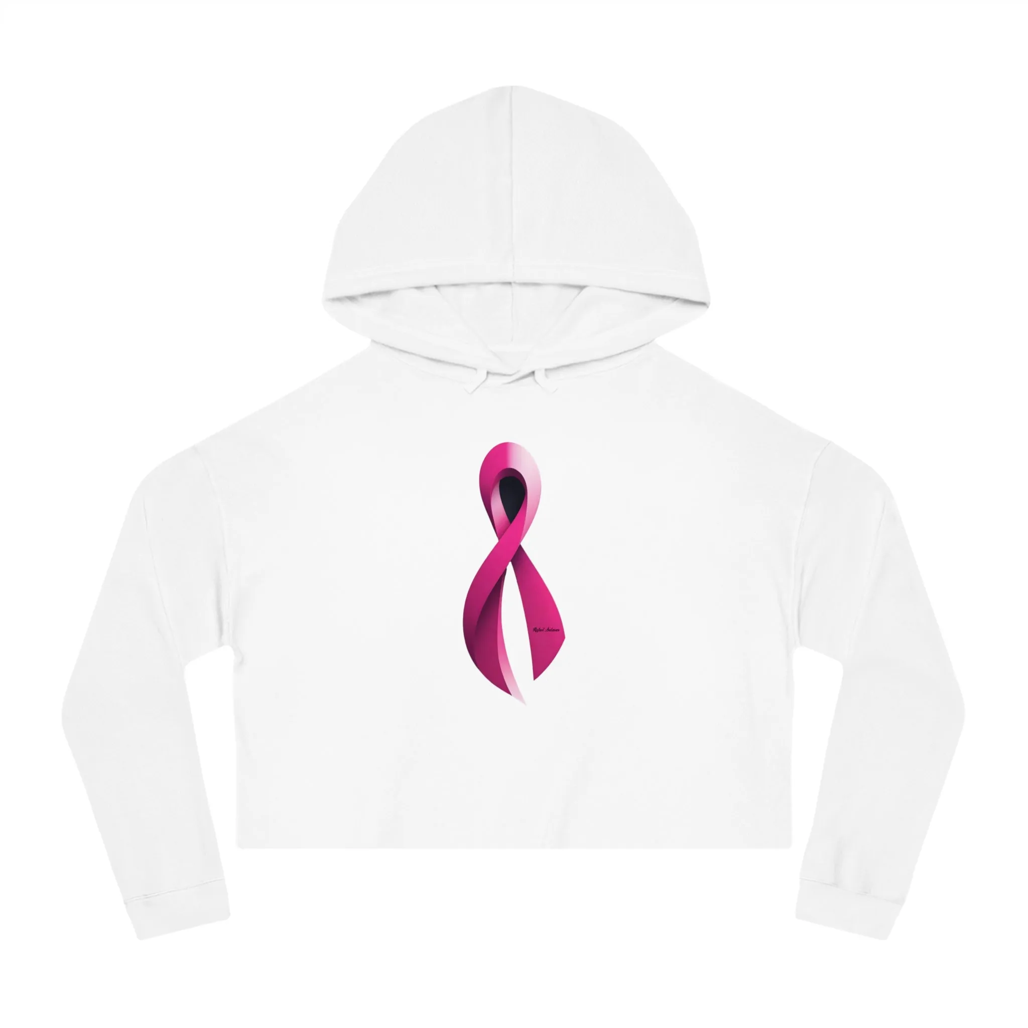 Pink Ribbon Women's Hoodie for Breast Cancer Awareness