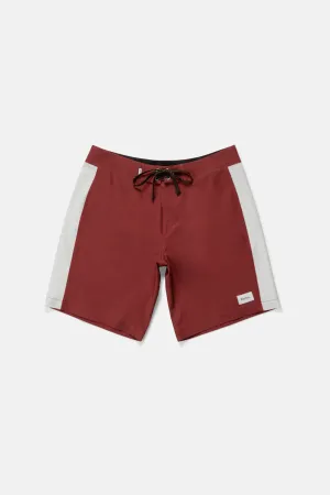 Pinstripe Trunk Red Ochre