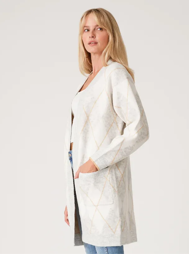 Piper Argyle Cardigan