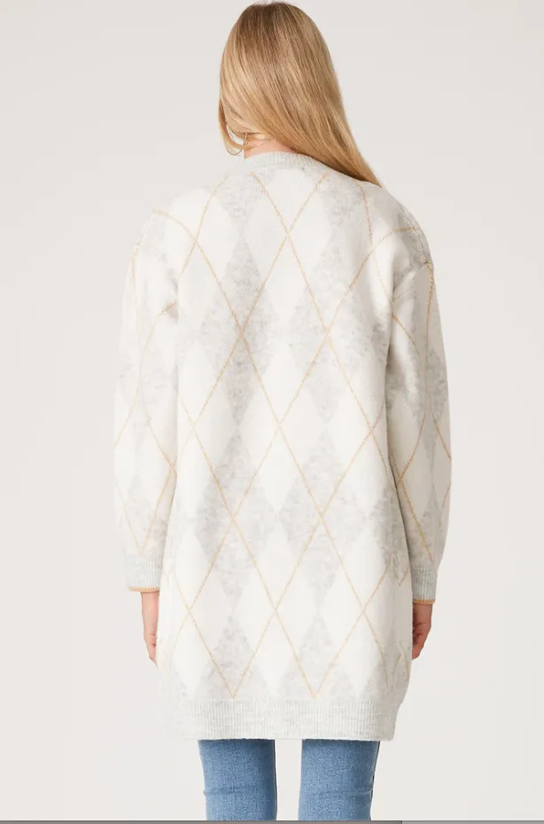 Piper Argyle Cardigan