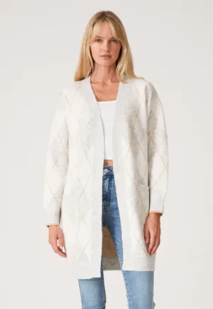 Piper Argyle Cardigan