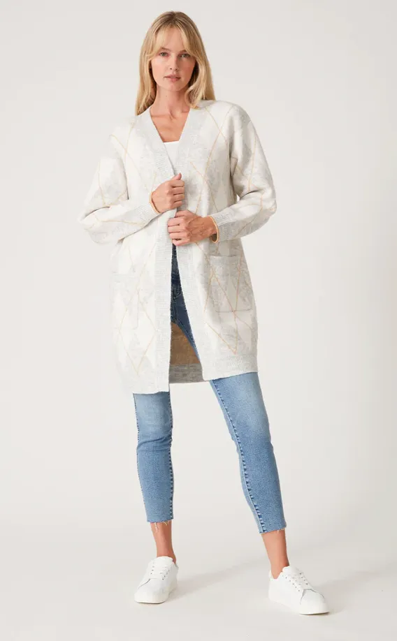 Piper Argyle Cardigan