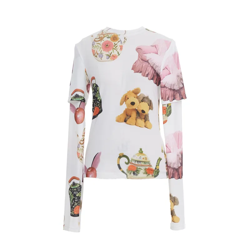 Playful Layered Top