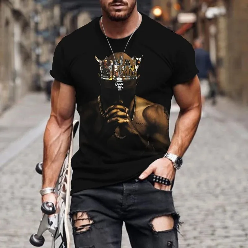 Poetic Hustler Makaveli Stylish Shirt