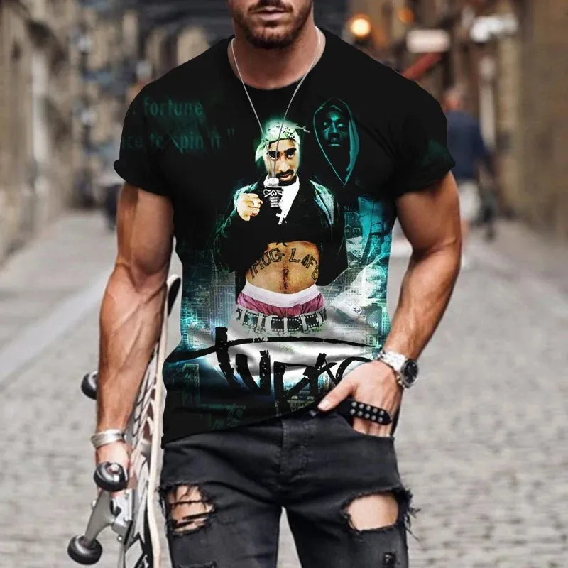 Poetic Hustler Makaveli Stylish Shirt