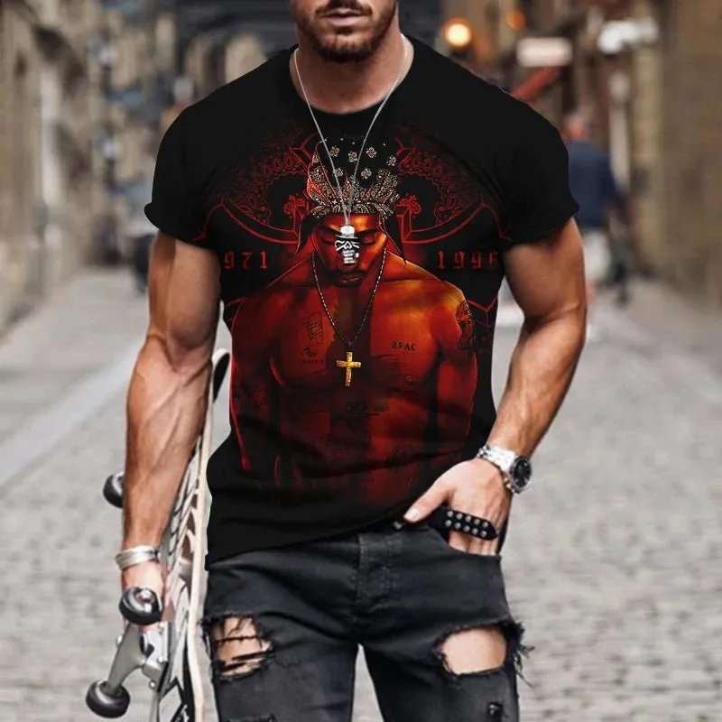Poetic Hustler Makaveli Stylish Shirt