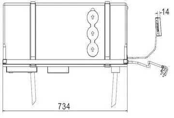 Polar-Con RV Underbunk Aircon ReveRSe Cycle 2.6Kw Wifi