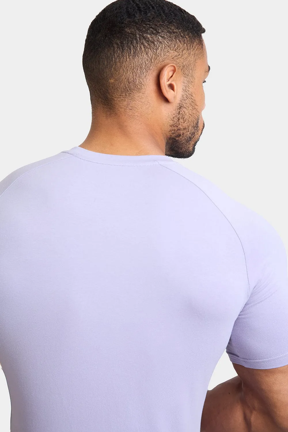 Premium Muscle Fit T-Shirt in Dusty Lilac