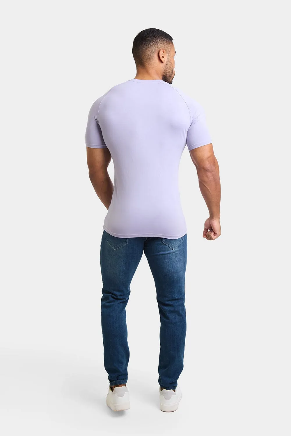 Premium Muscle Fit T-Shirt in Dusty Lilac