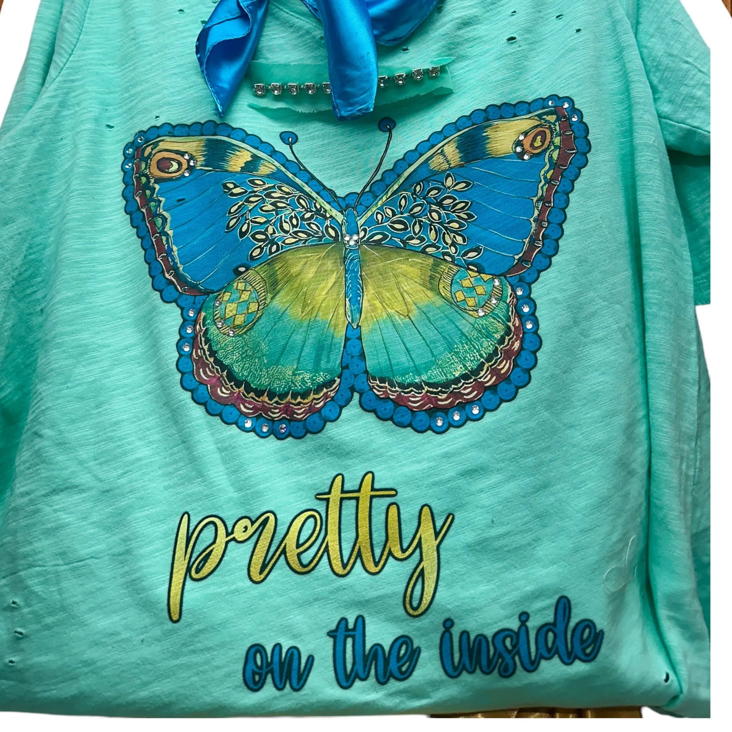 Pretty on the Inside Tattered Tee