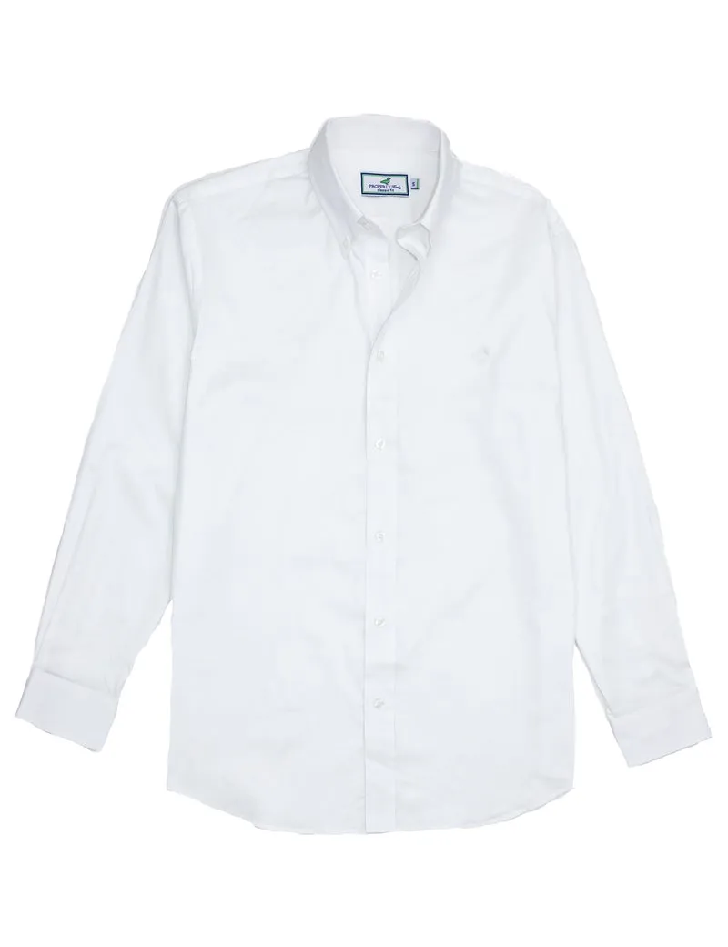 Properly Tied Park Ave Dress Shirt - White