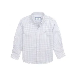 Properly Tied Park Avenue Dress Shirt - Smoke Check