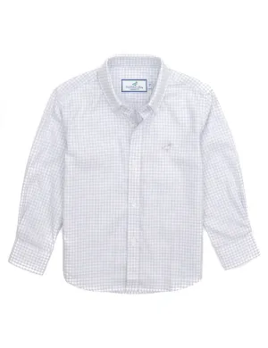 Properly Tied Park Avenue Dress Shirt - Smoke Check