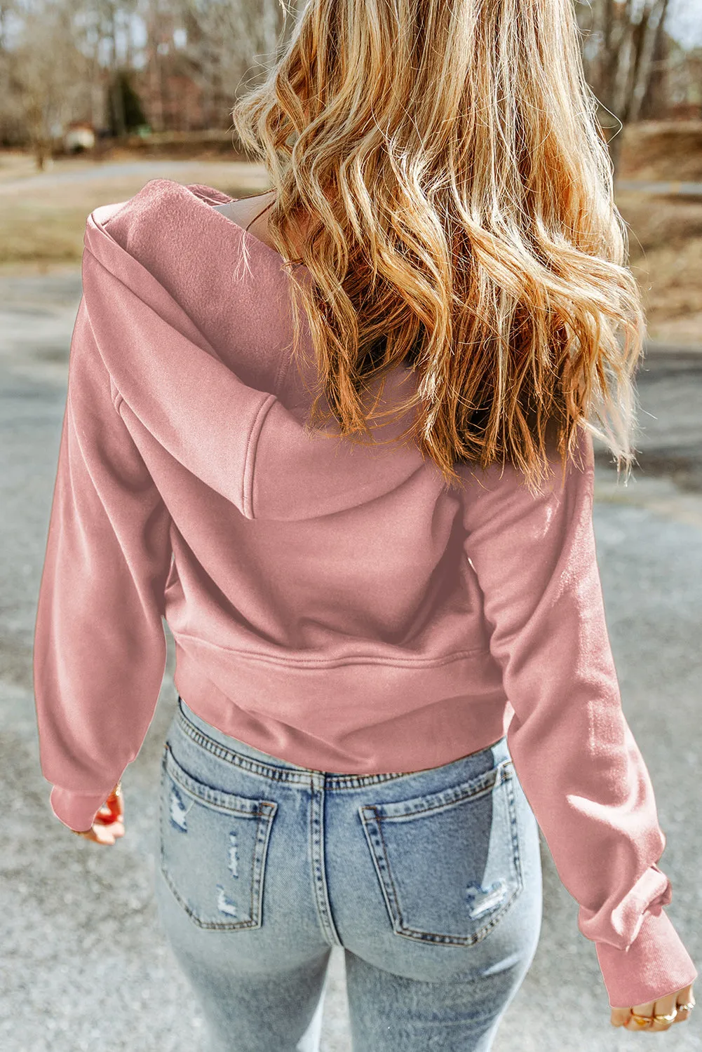 Quarter Zip Kangaroo Hoodie
