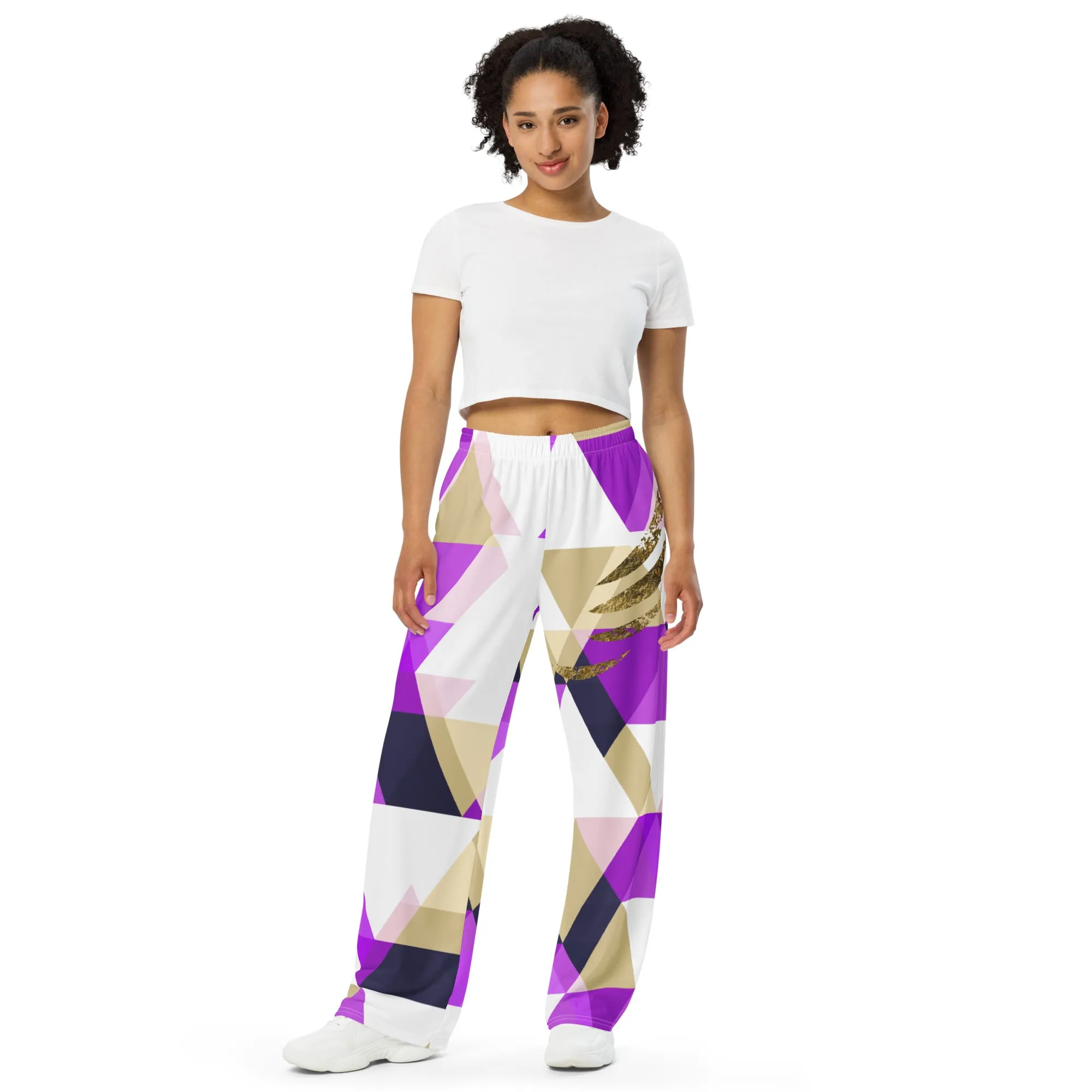 "Jackpattern" wide-leg pants