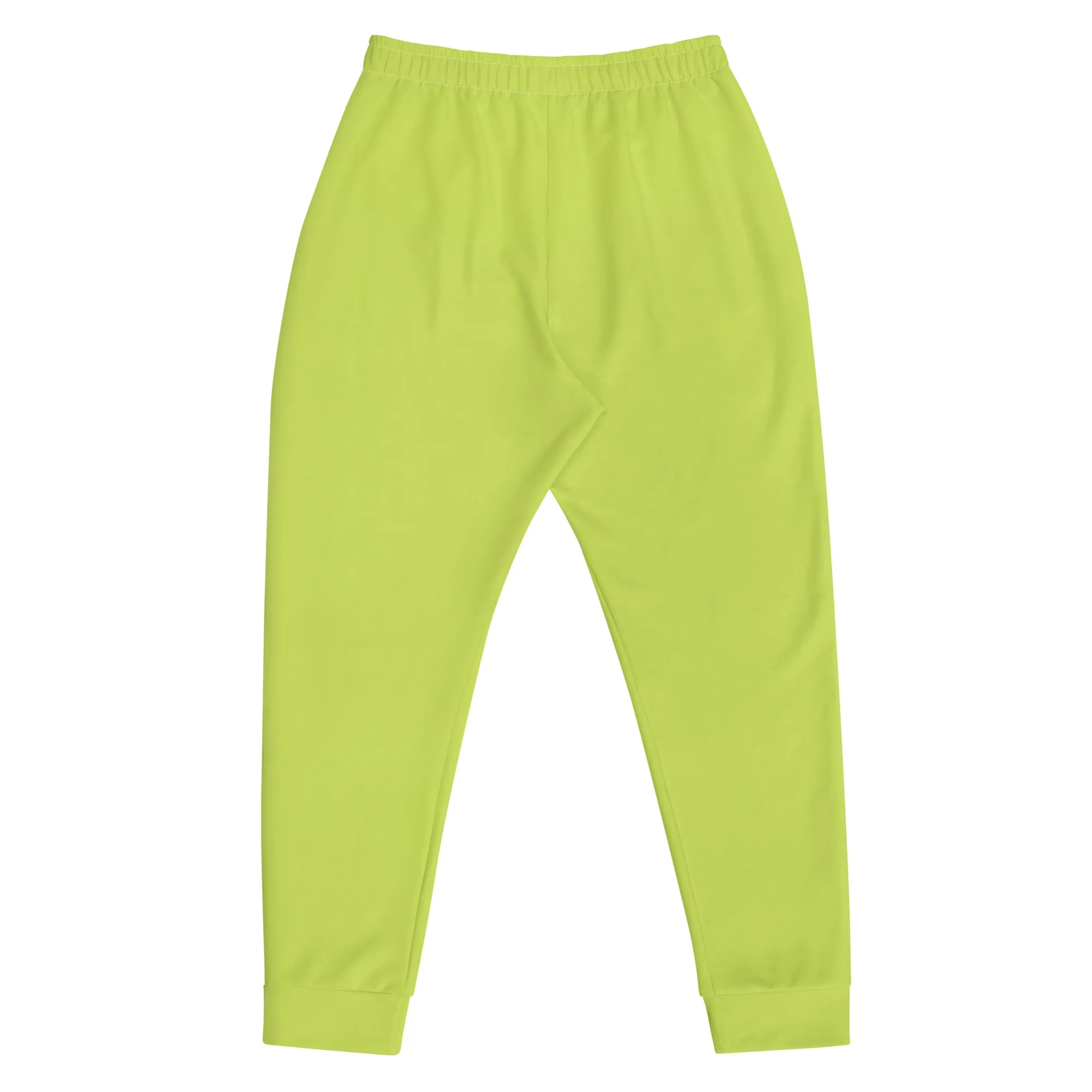 "LIVE FOR WHAT YOU LOVE" BY XCLUSIF POETIX LIGHT GREEN Men's Joggers