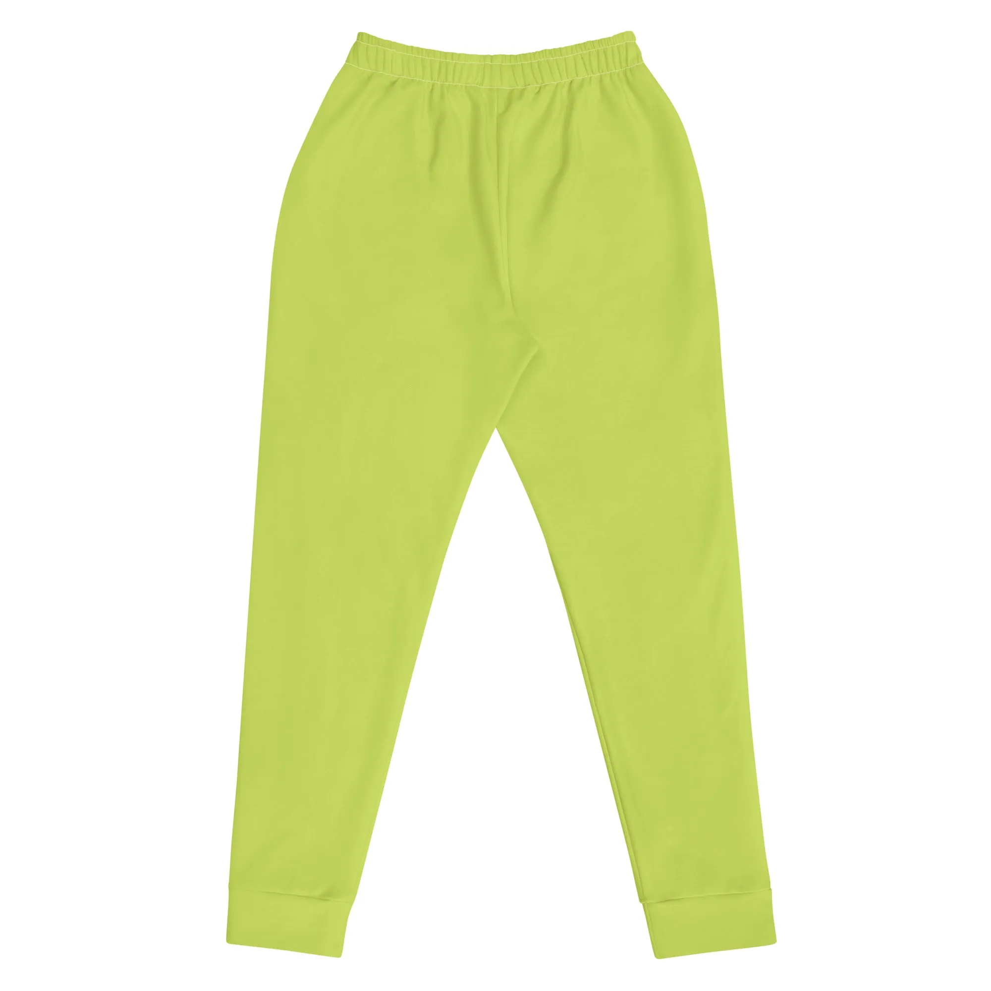 "LIVE FOR WHAT YOU LOVE" BY XCLUSIF POETIX LIGHT GREEN Women's Joggers