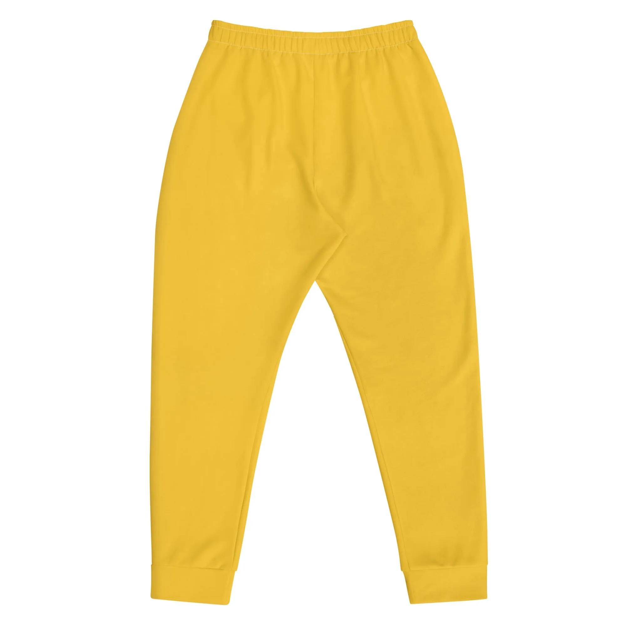 "LIVE FOR WHAT YOU LOVE" BY XCLUSIF POETIX YELLOW Men's Joggers