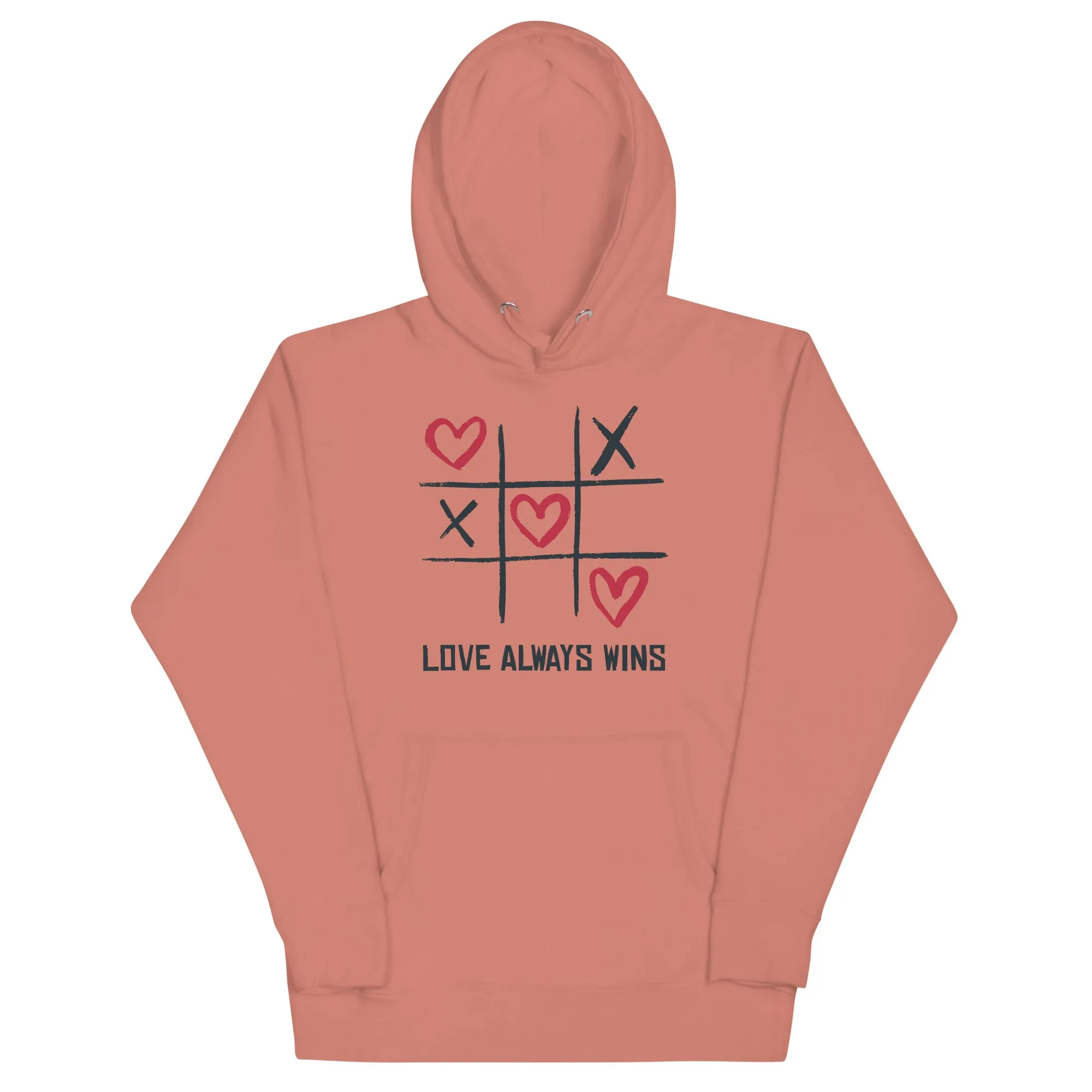 "LOVE ALWAYS WINS" BY XCLUSIF POETIX Unisex Hoodie