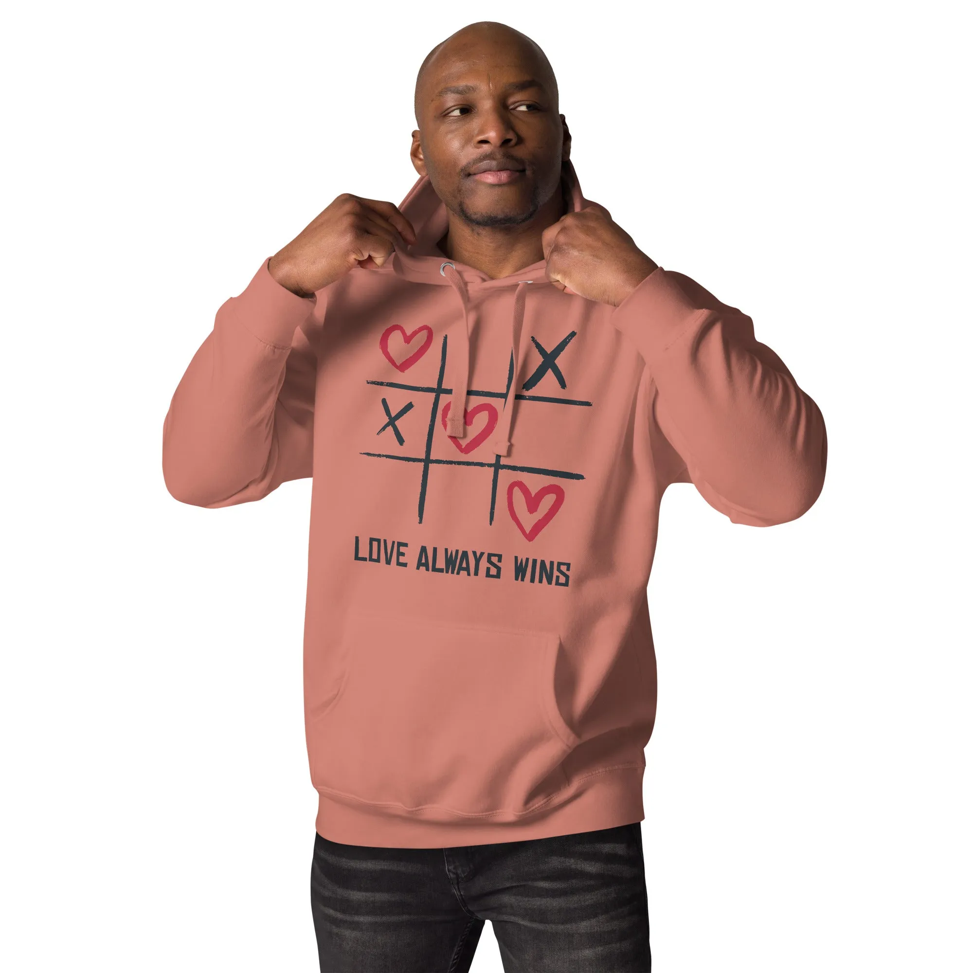 "LOVE ALWAYS WINS" BY XCLUSIF POETIX Unisex Hoodie