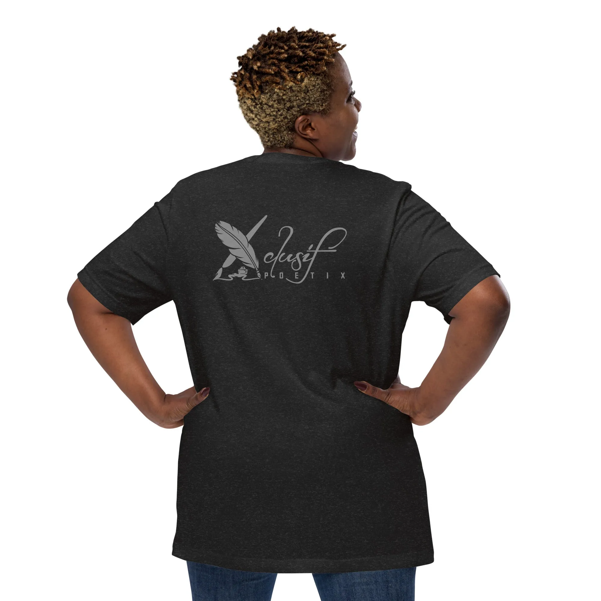 "SHINE BRIGHT LIKE A DIAMOND" BY XCLUSIF POETIX Unisex t-shirt