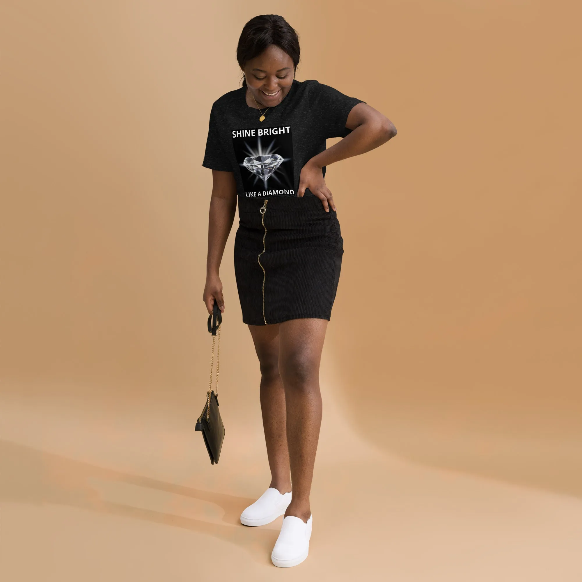 "SHINE BRIGHT LIKE A DIAMOND" BY XCLUSIF POETIX Unisex t-shirt