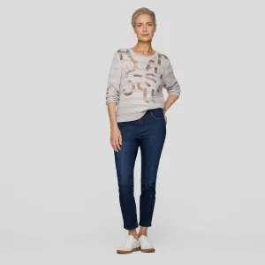 Rabe Roundneck Pullover | Vanilla