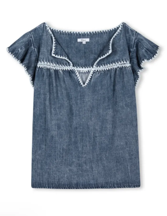 Rails Tafia Top Classic Blue