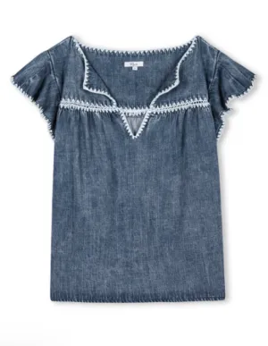 Rails Tafia Top Classic Blue