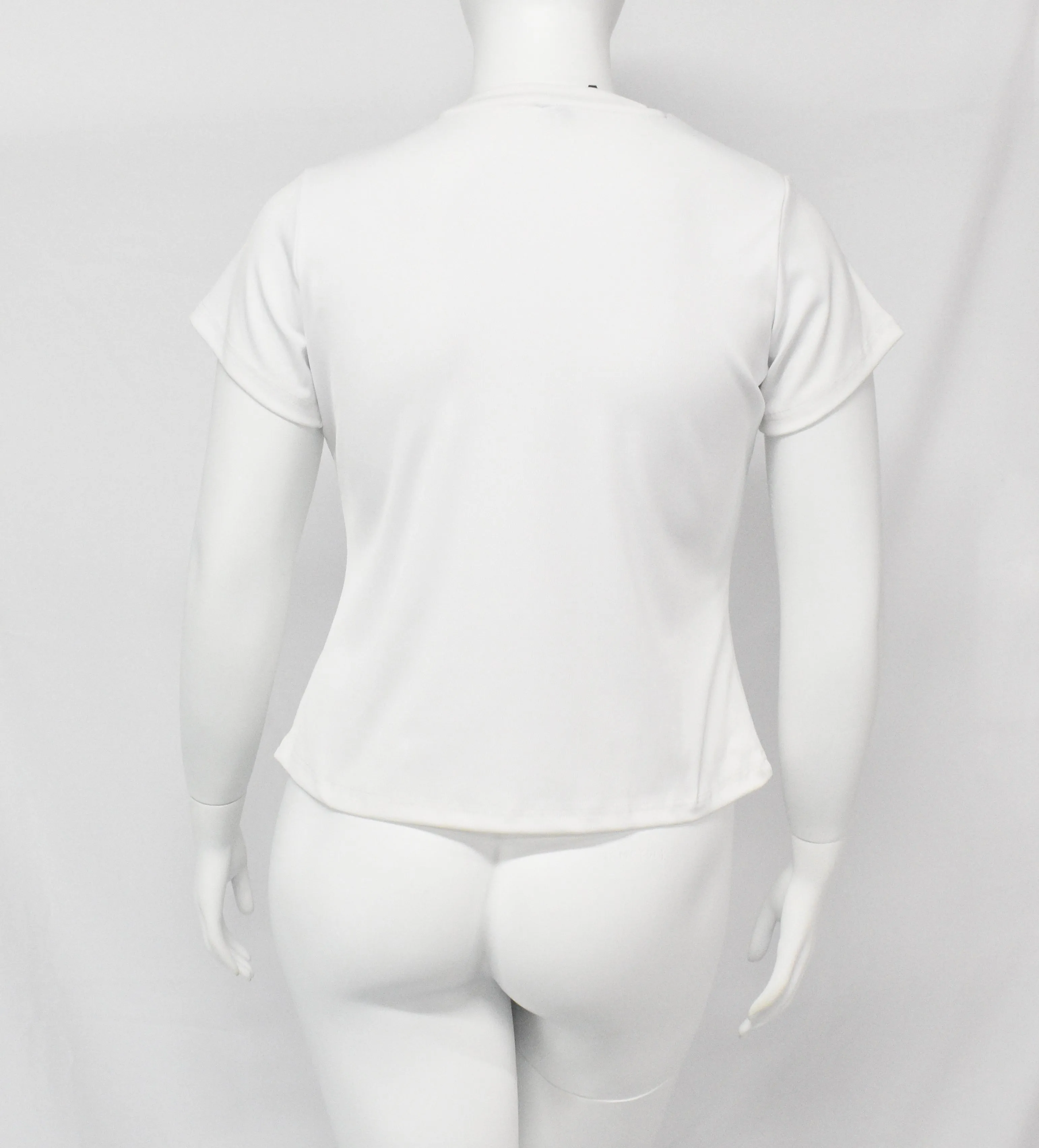 Rapheeze Presents 4-way super stretch T-tops - White
